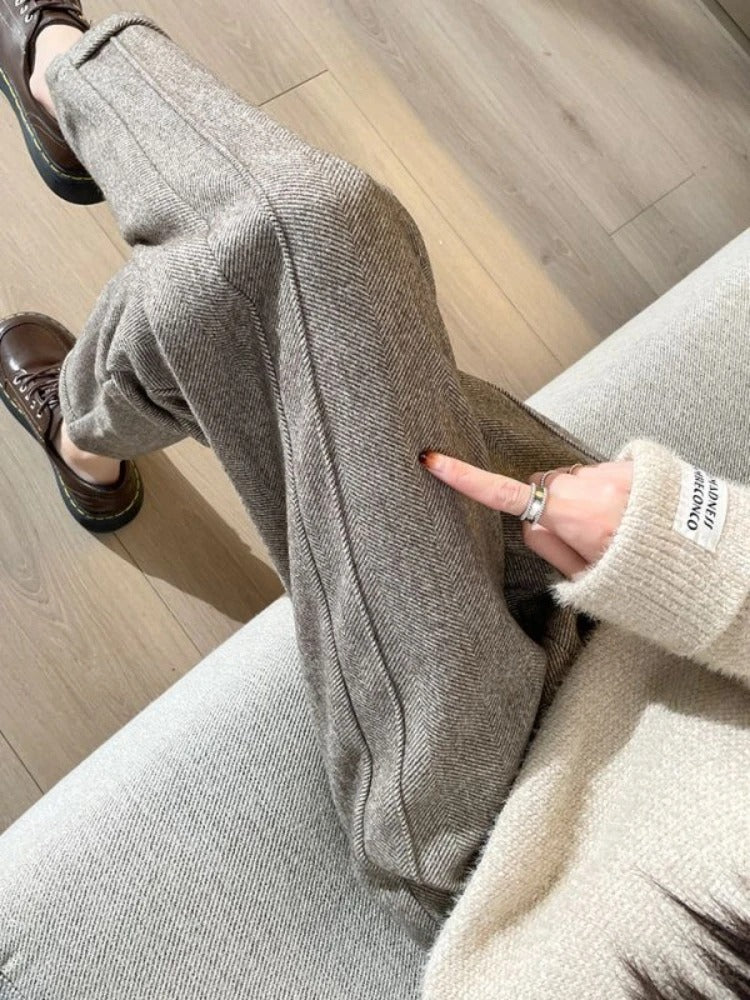 Tweed Elegance Fall-Winter Pants