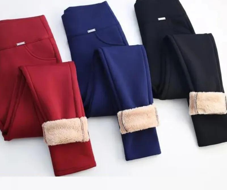 Luxe Velvet High-Waist Flex Pants for Women